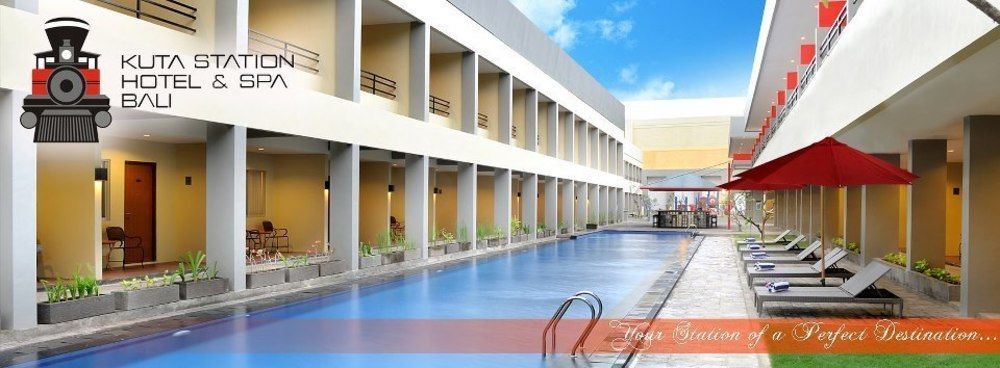 Kuta Station Hotel And Spa BALI Exterior foto